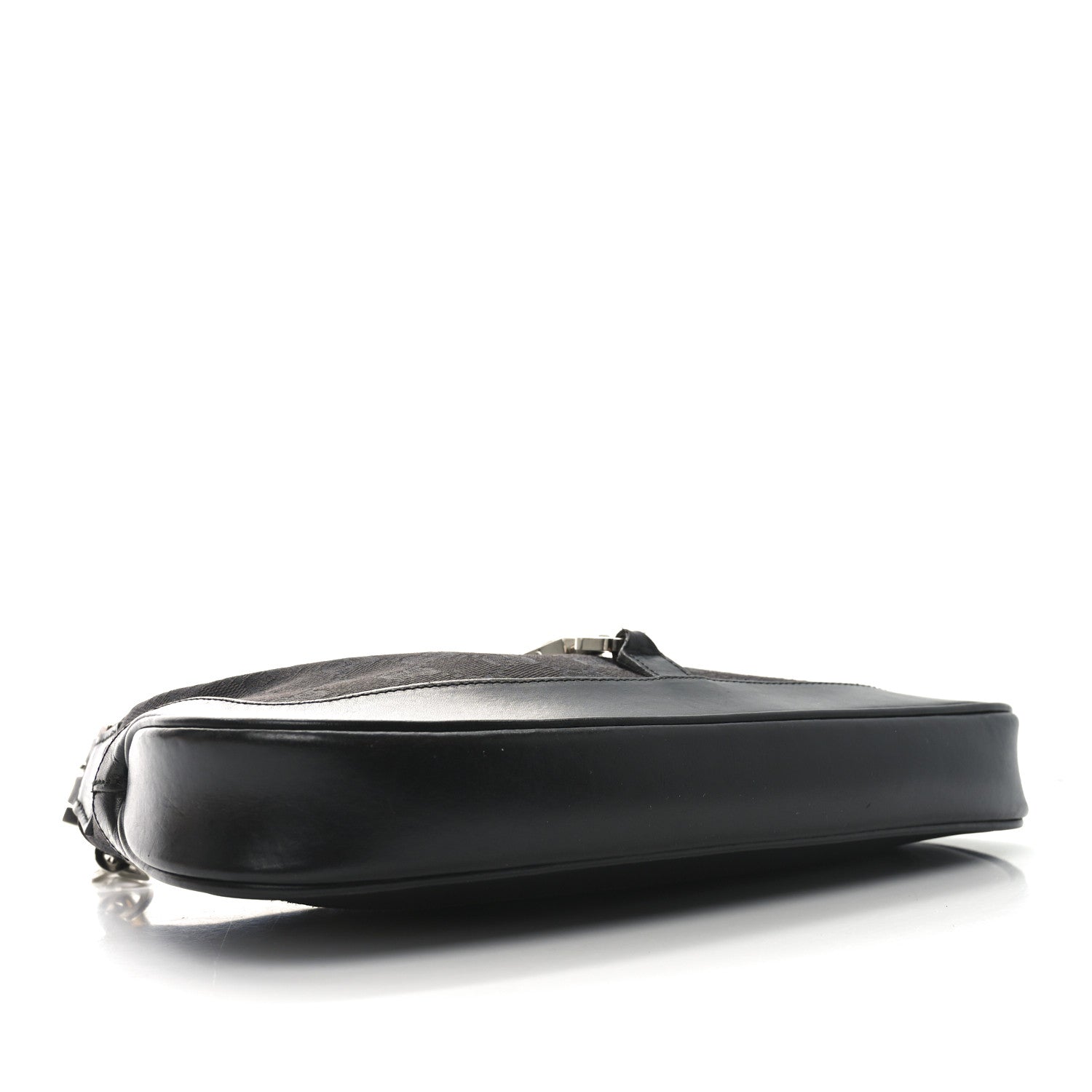 Gucci Monogram Jackie O Chain Hobo Black 4 of 10