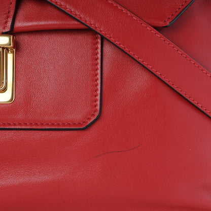 Miu Miu Vitello Soft Tote Fuoco 9 of 9
