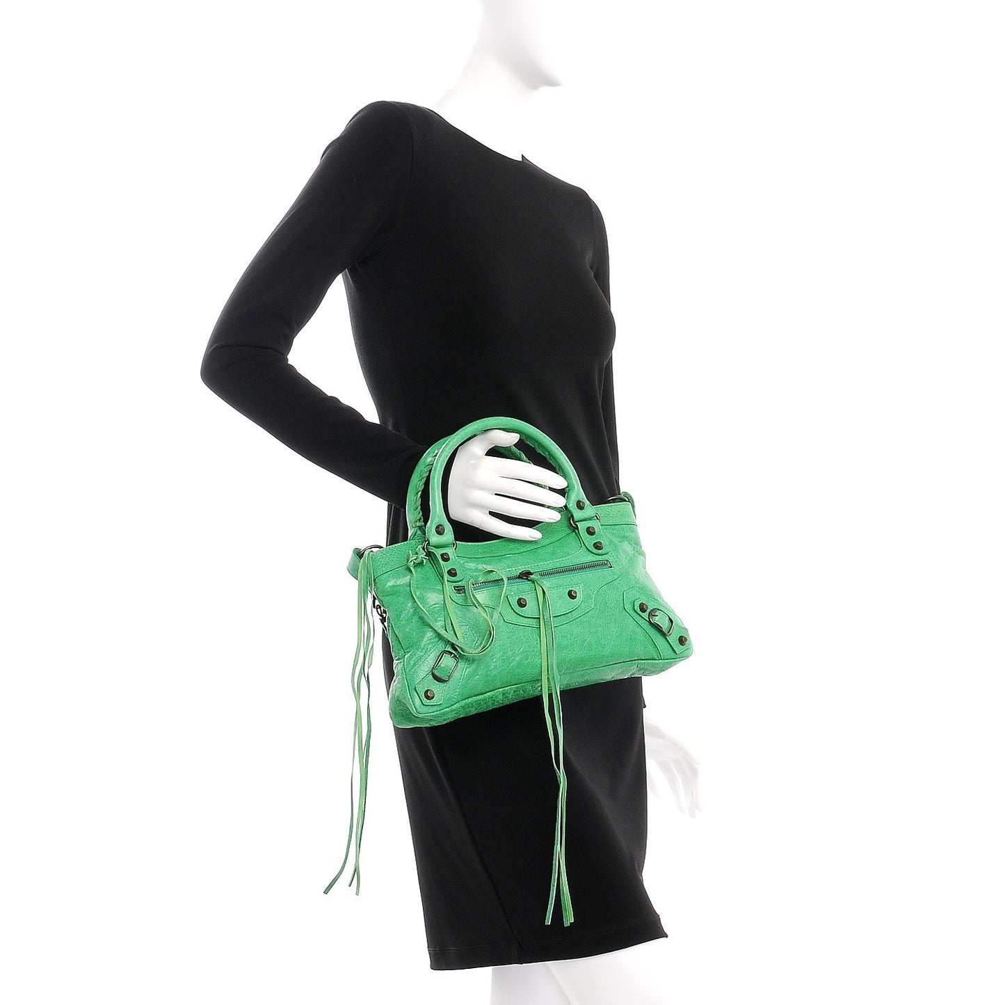 Agneau Classic Hardware First Vert Poker