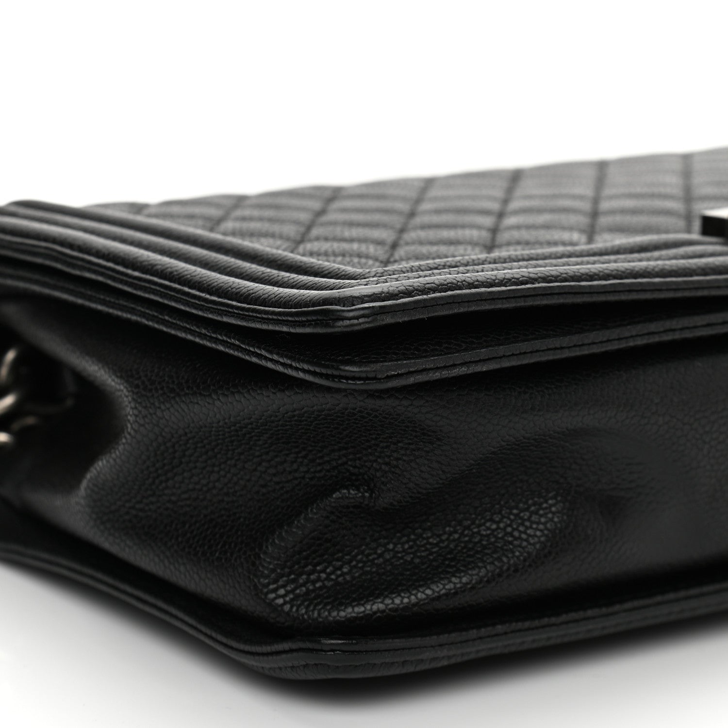 Chanel Caviar Quilted New Medium Boy Flap Black 9 of 11