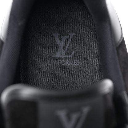 Louis Vuitton Suede Uniform Sneakers 9.5 Black 7 of 8