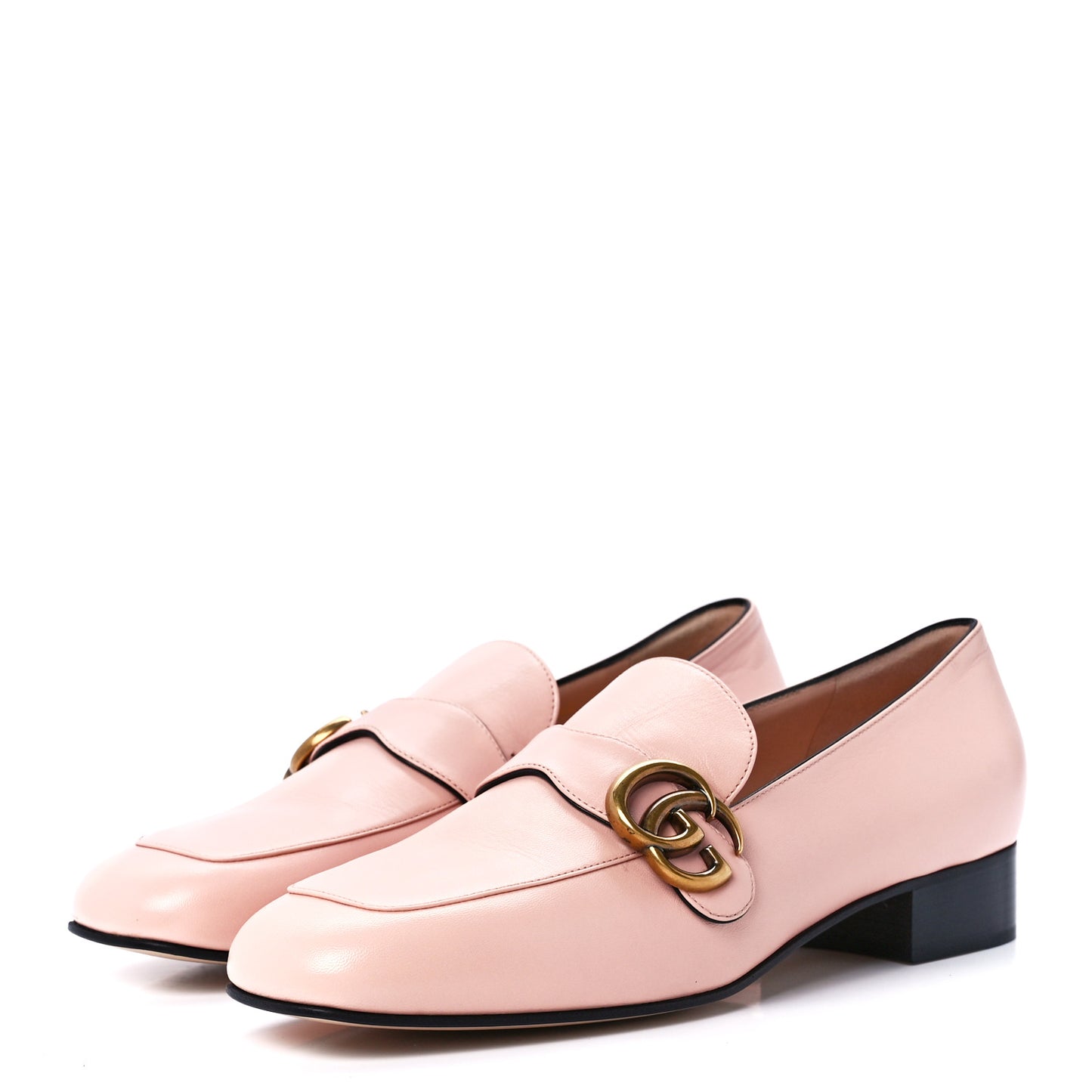 Malaga Kid Womens GG Marmont Loafers 39 Perfect Pink