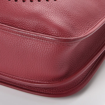 Hermes Taurillon Clemence Evelyne III PM Rubis 13 of 15