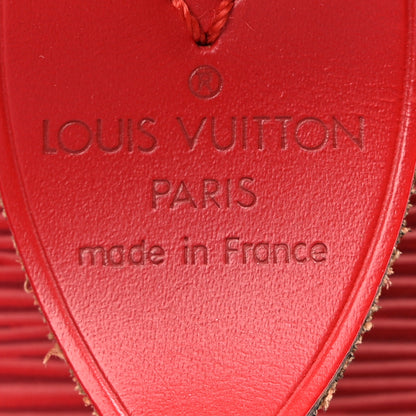 Louis Vuitton Epi Speedy 25 Castillan Red 7 of 10