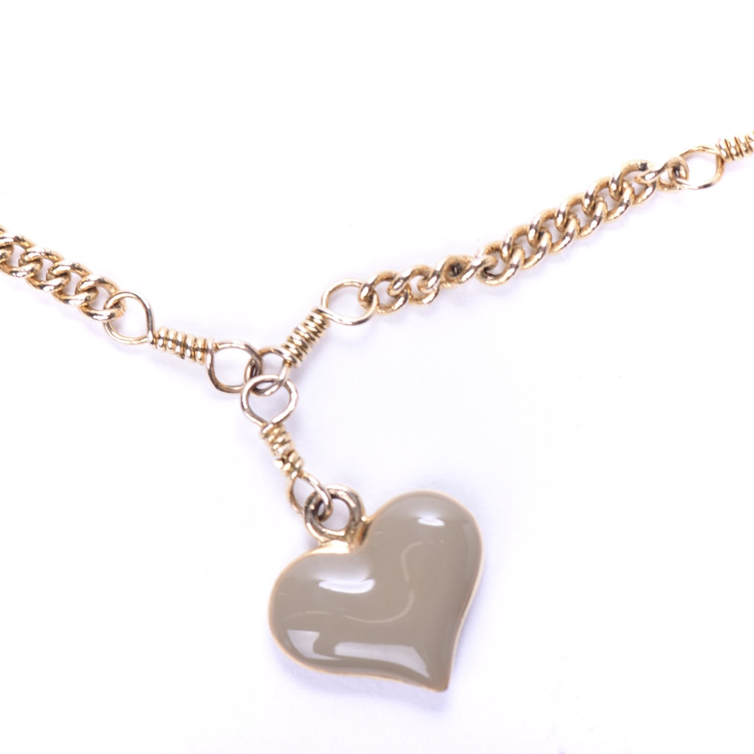 Louis Vuitton Sweet Monogram Charm Bracelet Gold 5 of 7