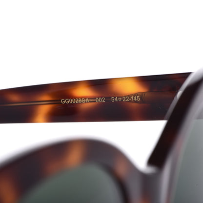 Gucci Round GG Sunglasses GG0028SA Tortoise 5 of 7