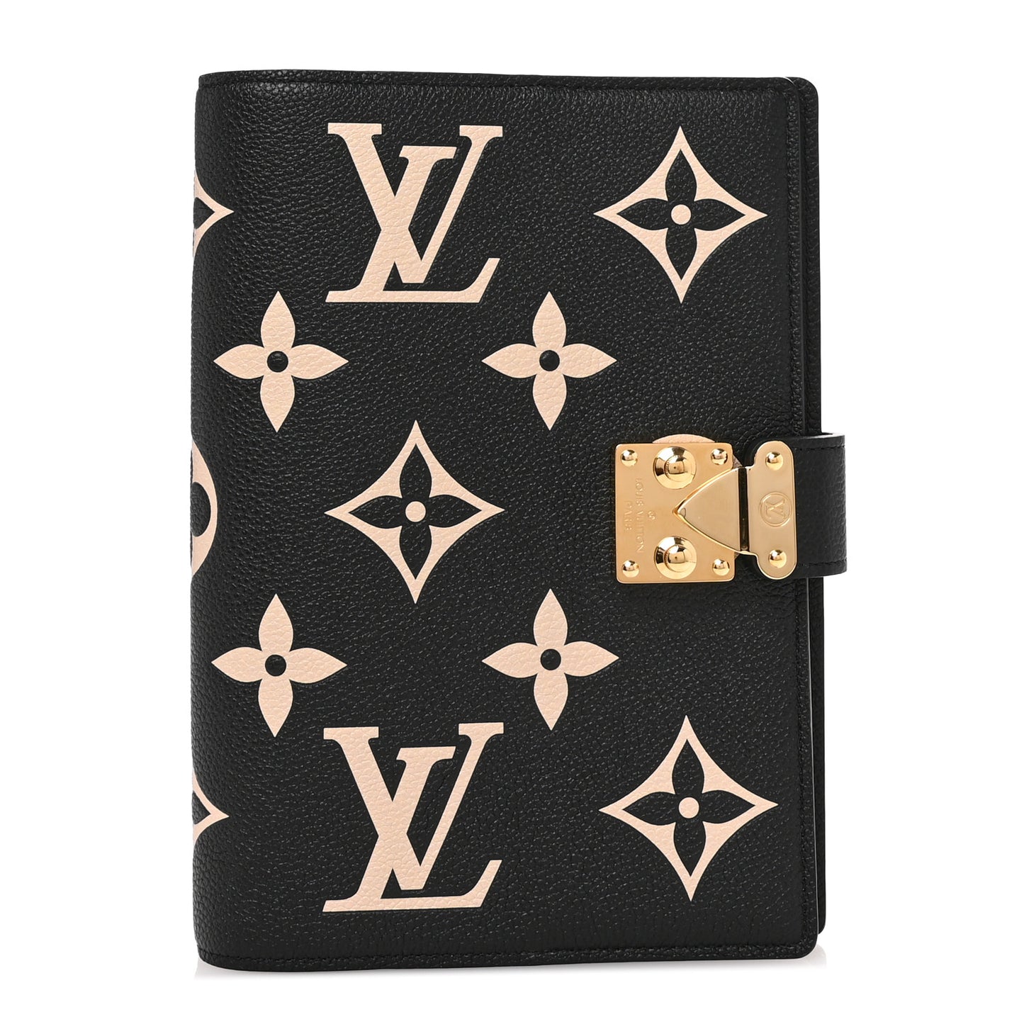 Empreinte Monogram Giant Paul Notebook Cover MM Black Beige
