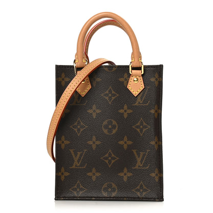 Louis Vuitton Monogram Petit Sac Plat 1 of 8