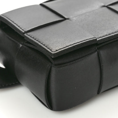 Bottega Veneta Nappa Maxi Intreccio The Belt Cassette Bag Black 8 of 9