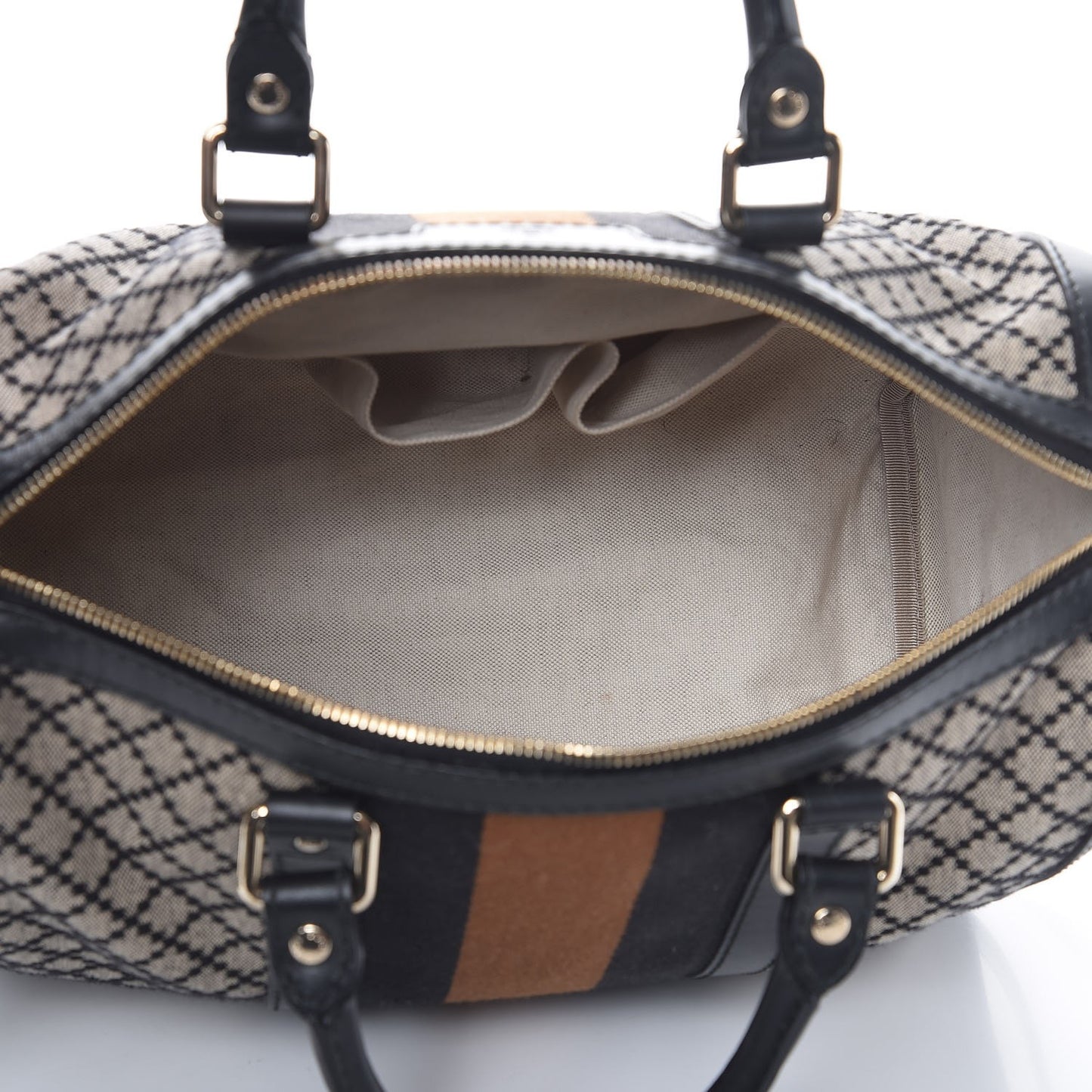 Diamante Vintage Web Medium Boston Black
