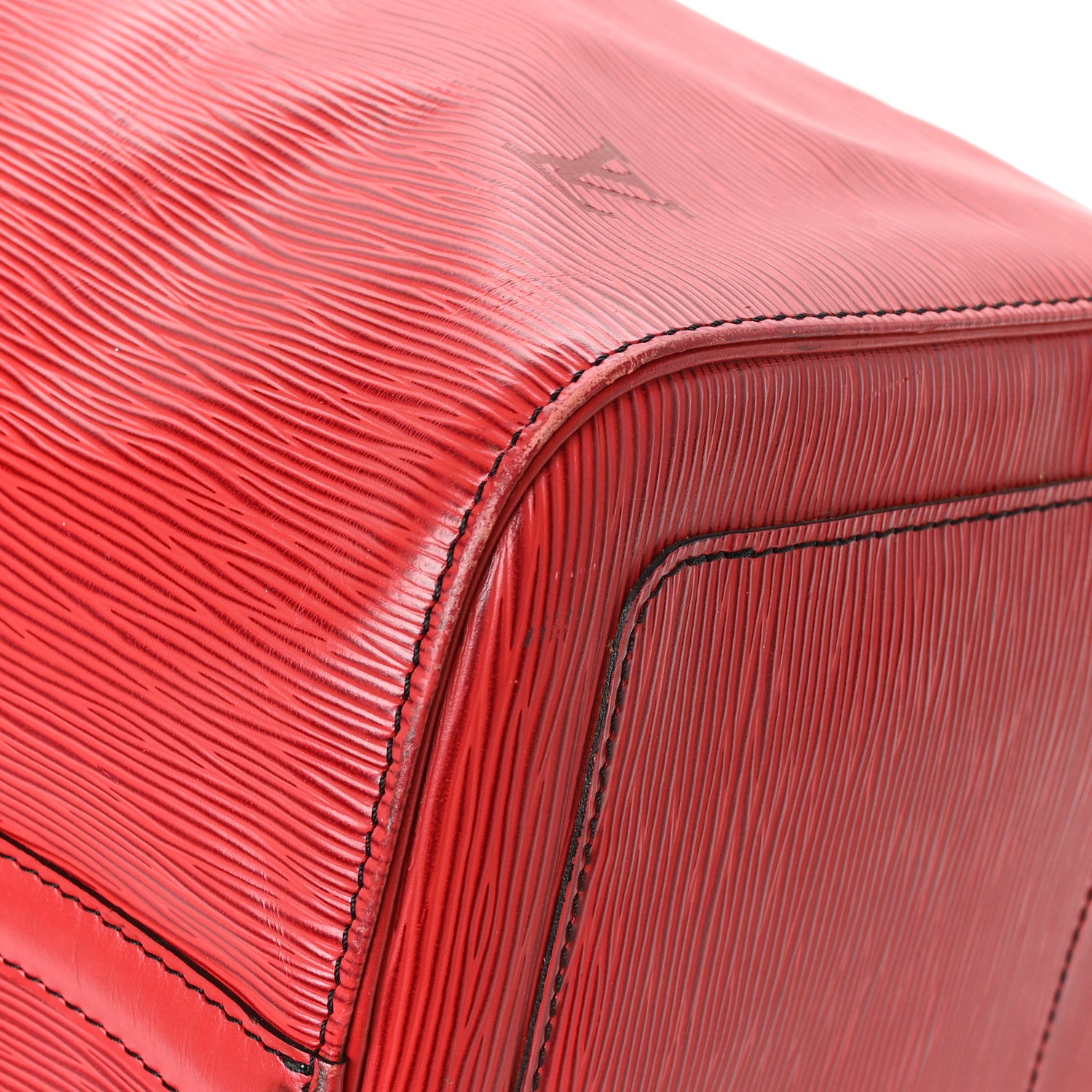Louis Vuitton Epi Keepall 45 Castillan Red 8 of 11