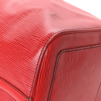 Louis Vuitton Epi Keepall 45 Castillan Red 8 of 11
