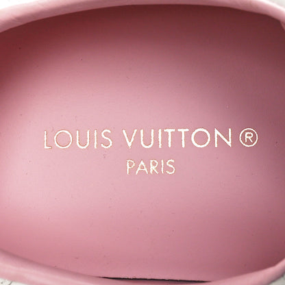 Louis Vuitton Calfskin Time Out Bow Sneakers 38 White Pink 8 of 9