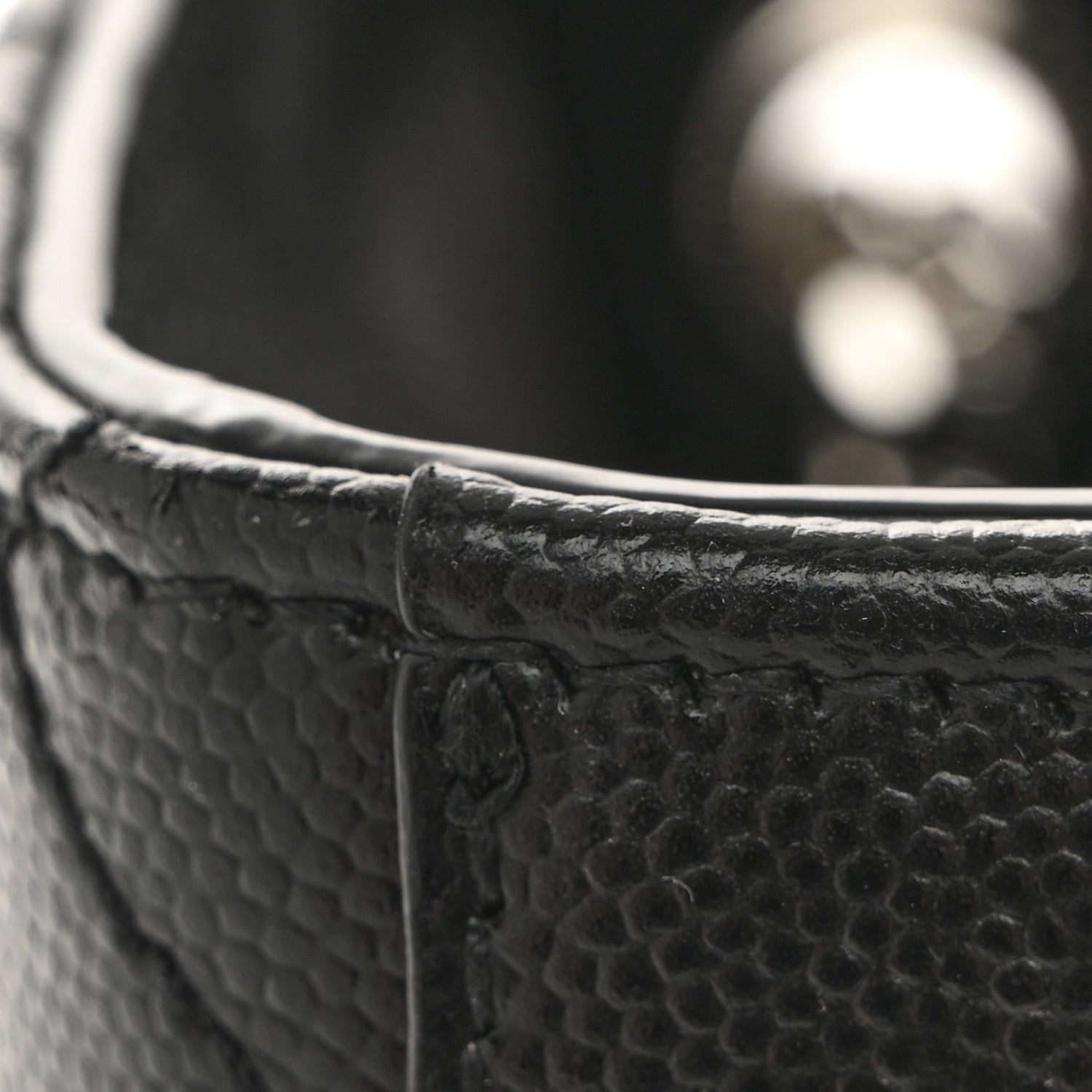 Saint Laurent Grain De Poudre Textured Mixed Matelasse Triquilt Small Monogram Satchel Black 13 of 13