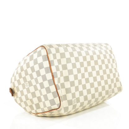 Louis Vuitton Damier Azur Speedy 30 4 of 8