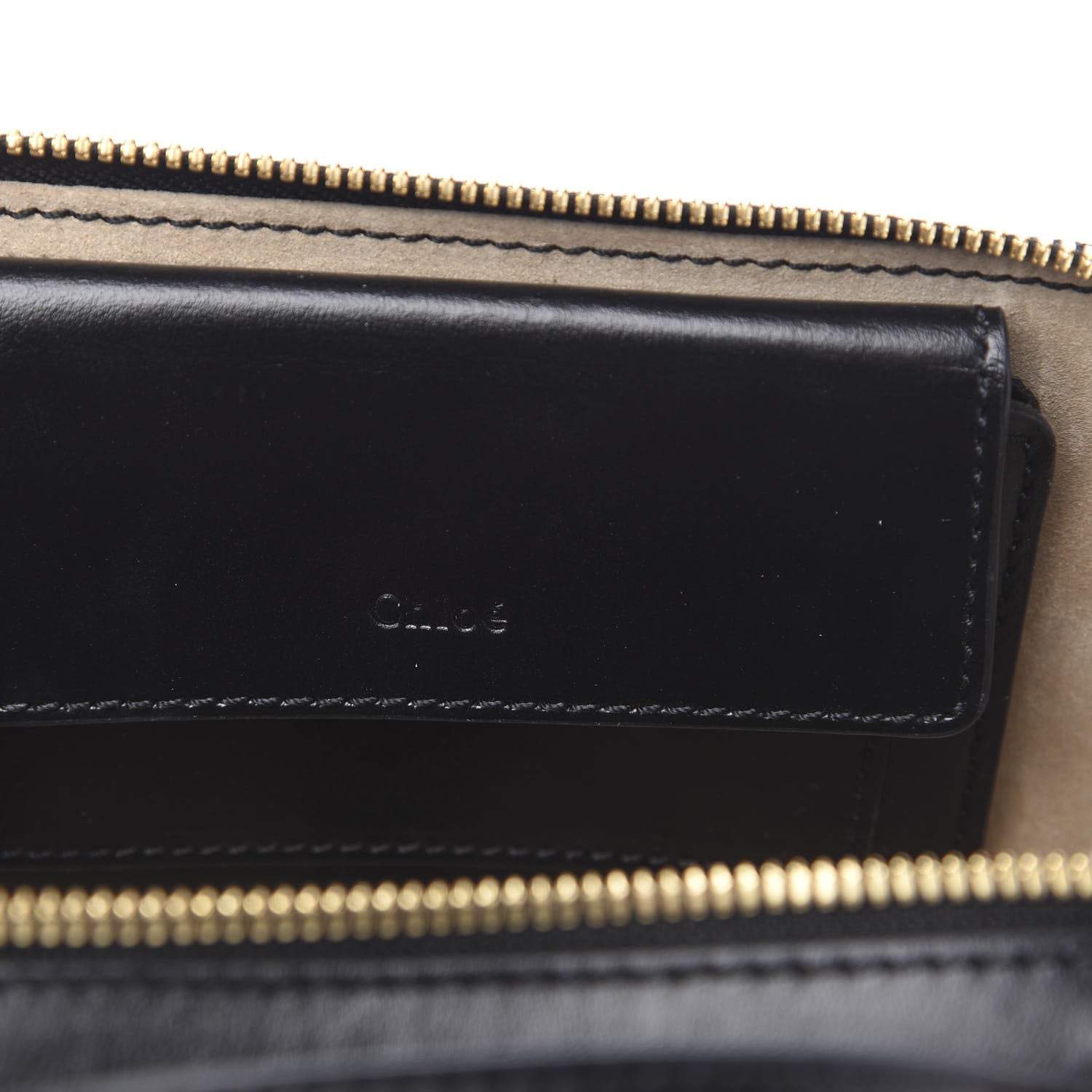 Chloe Calfskin Mini C Vanity Bag Black 7 of 10