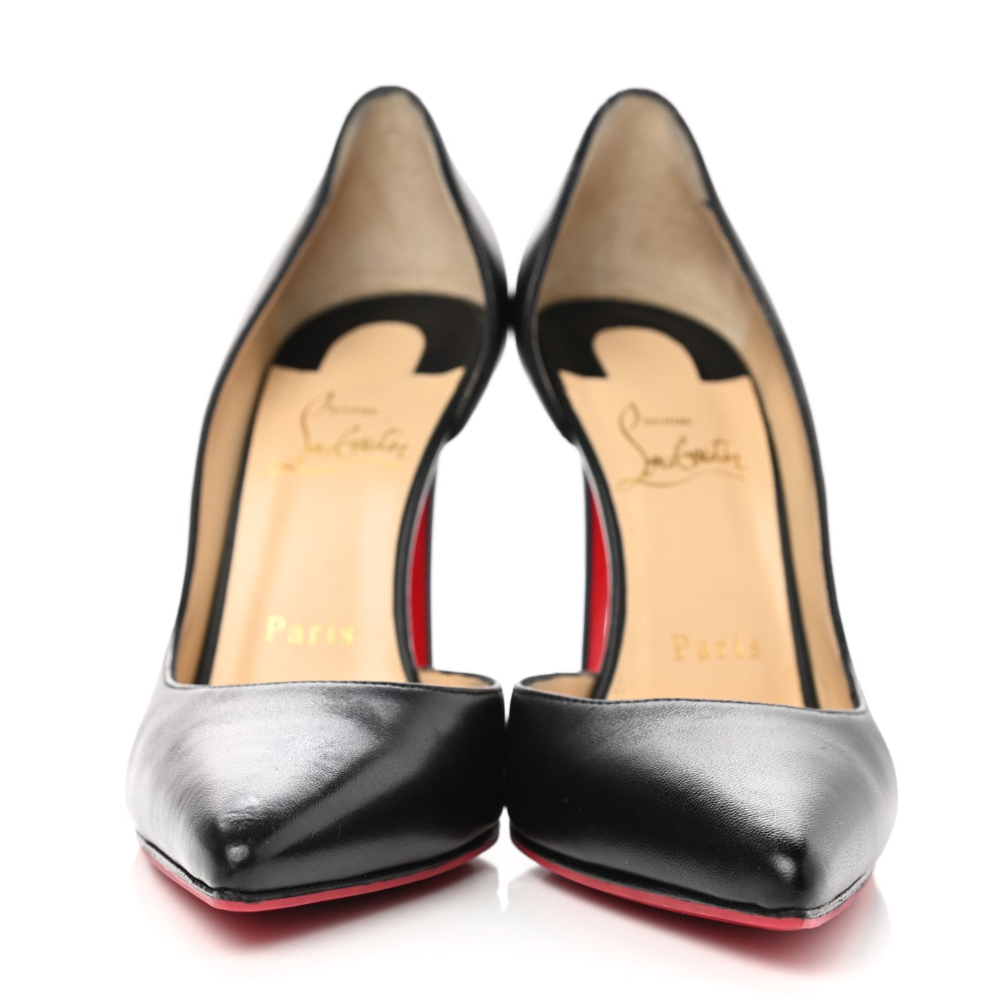 Shiny Nappa Iriza 100 Pumps 36.5 Black