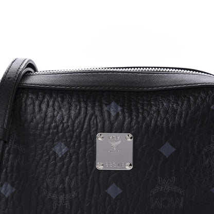 MCM Visetos Camera Crossbody Bag Black 10 of 10