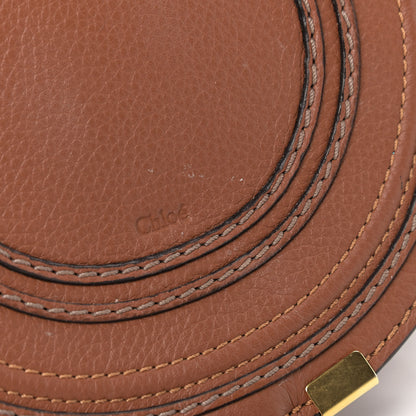 Chloe Calfskin Mini Marcie Round Crossbody Bag Tan 9 of 9