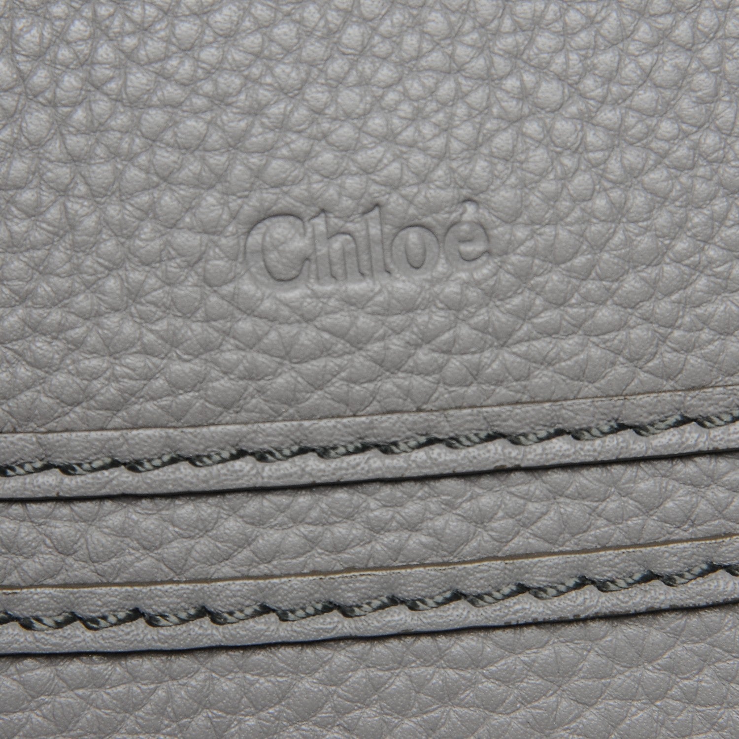 Chloe Calfskin Medium Marcie Satchel Cashmere Grey 6 of 9