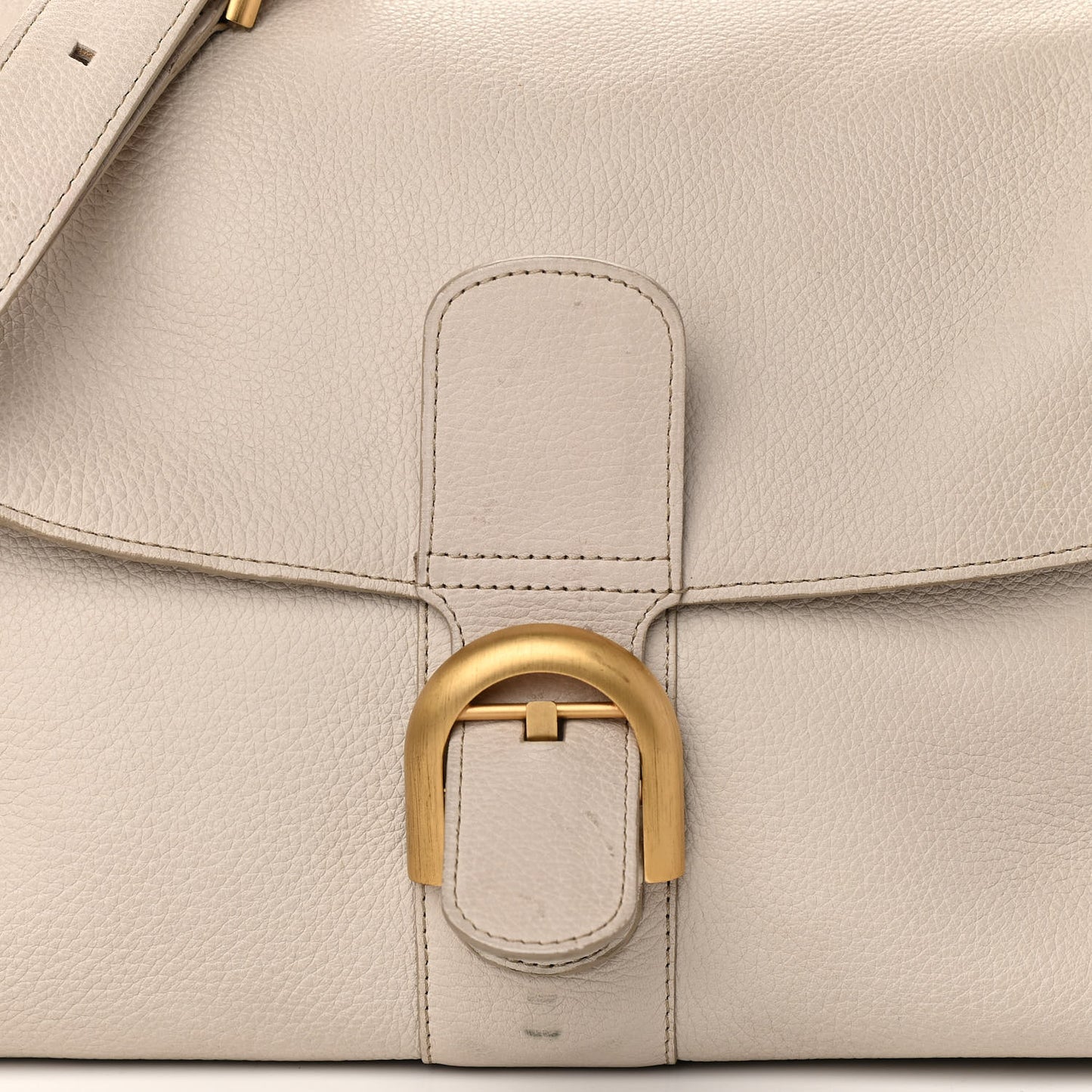 Calfskin Brillant Besace Beige