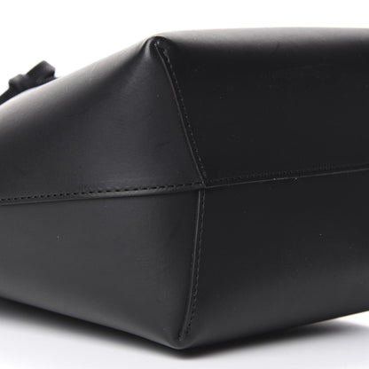 Mansur Gavriel Calfskin Mini Bucket Bag Black Flamma 6 of 10