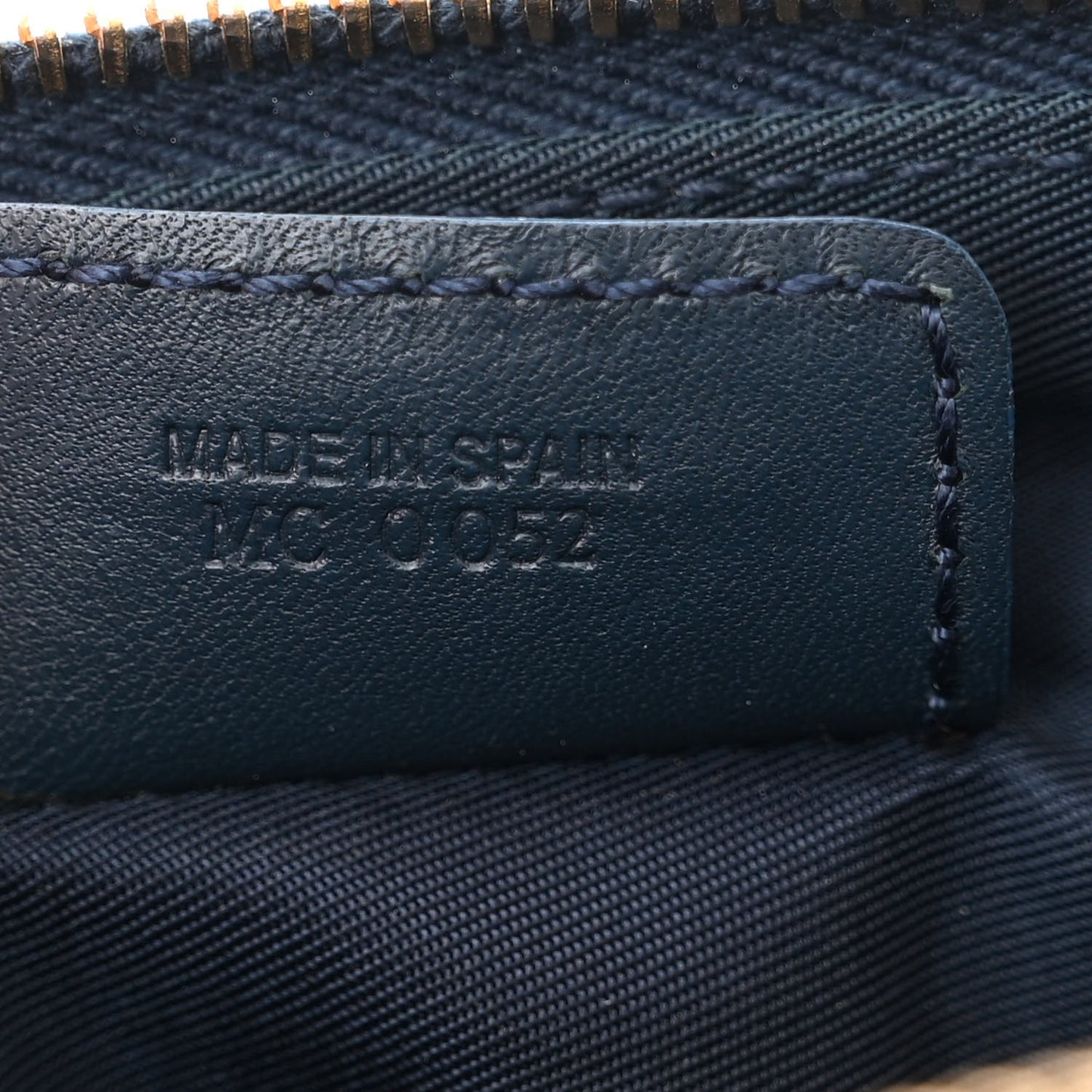 Monogram Mini Saddle Pochette Navy
