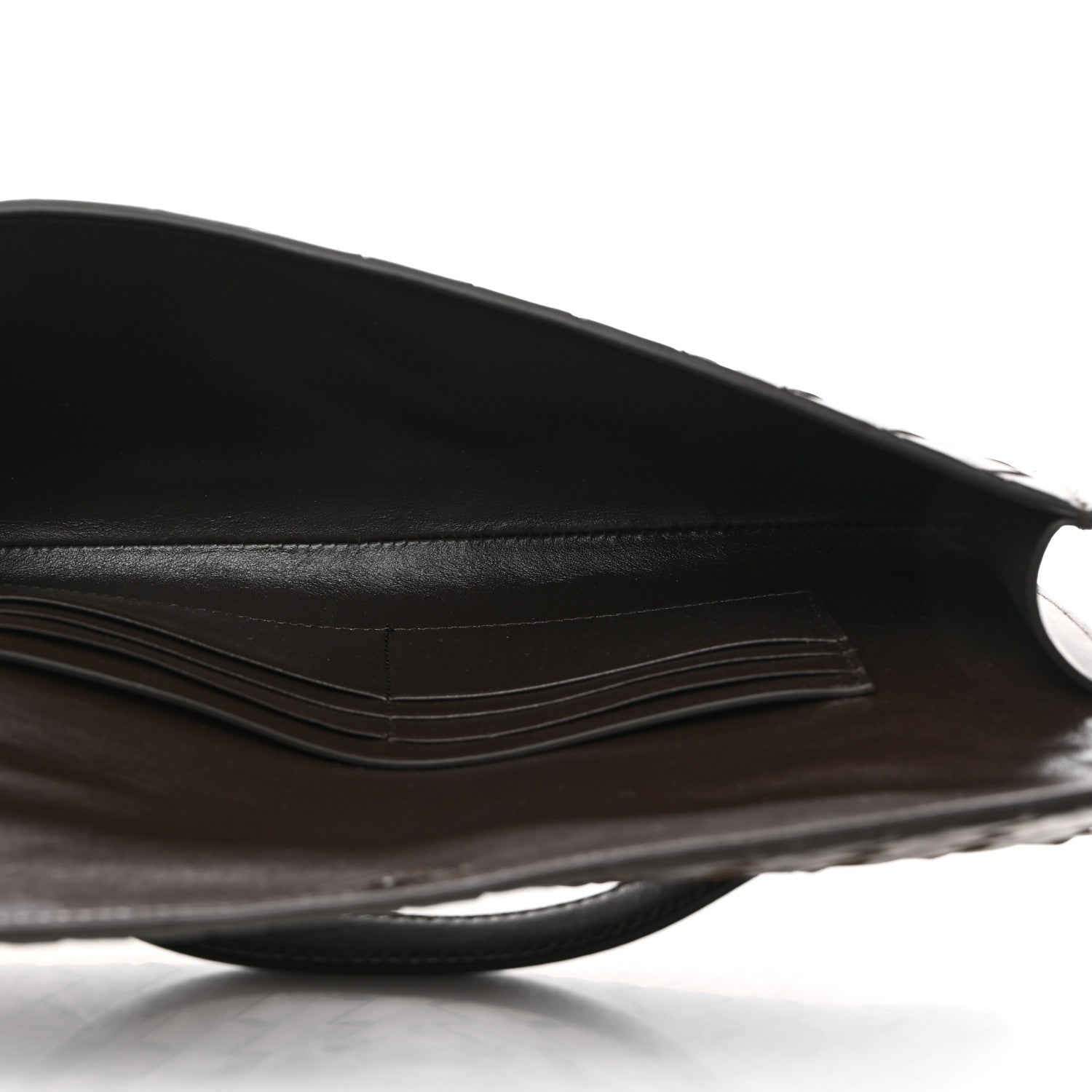Bottega Veneta Nappa Intrecciato Long Andiamo Top Handle Clutch Fondant 5 of 7