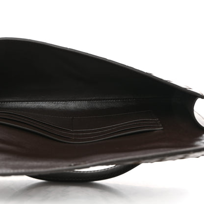 Bottega Veneta Nappa Intrecciato Long Andiamo Top Handle Clutch Fondant 5 of 7
