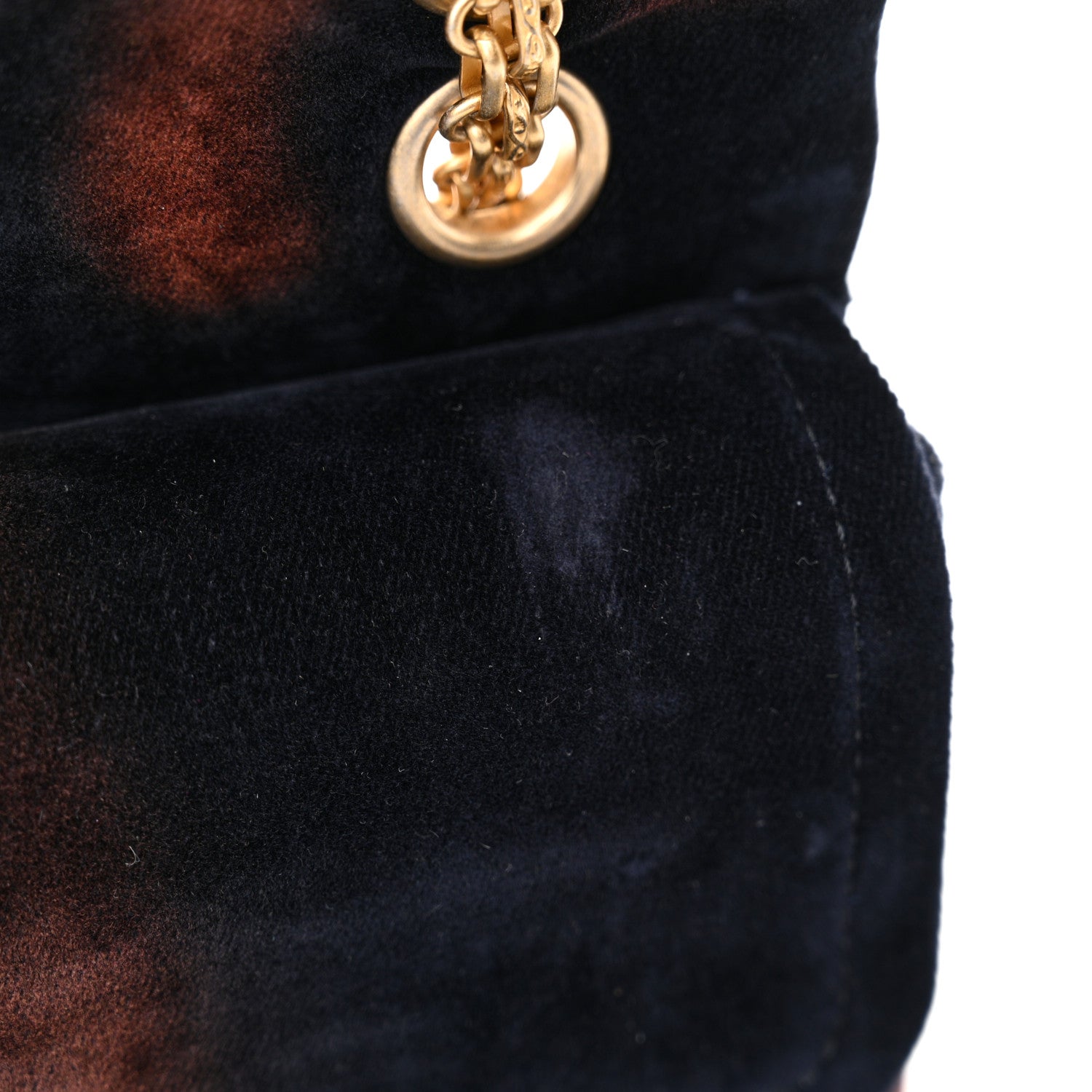 Chanel Ombre Velvet Quilted 2.55 Reissue 225 Flap Navy 11 of 13