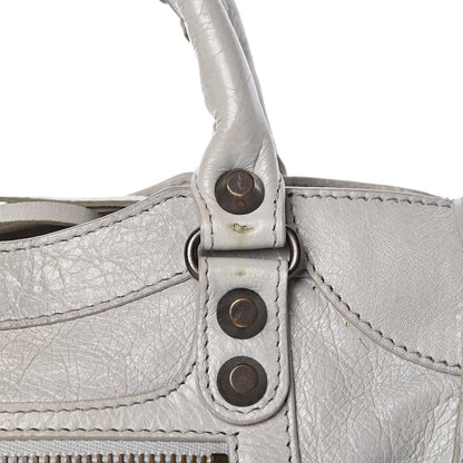 Balenciaga Agneau Classic Hardware Mini City Gris Glace 17 of 17