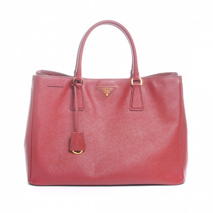 Prada Saffiano Lux Medium Tote Rubino 1 of 8