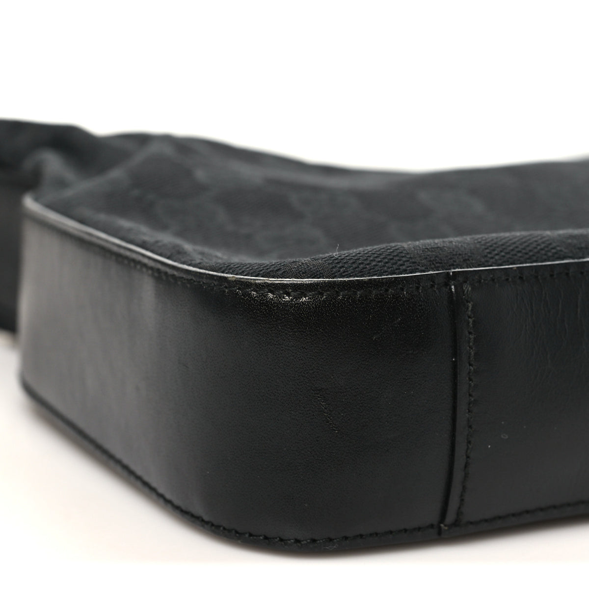 Monogram GG Clasp Hobo Black