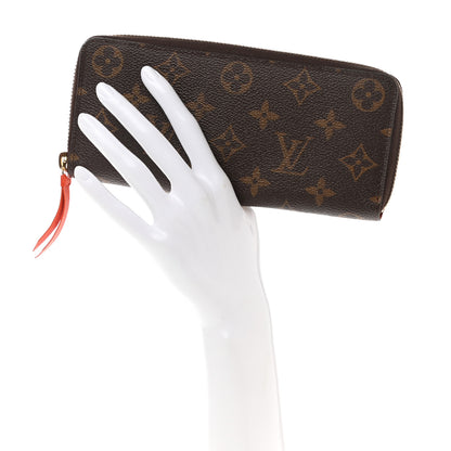 Louis Vuitton Monogram Clemence Wallet Piment 2 of 7