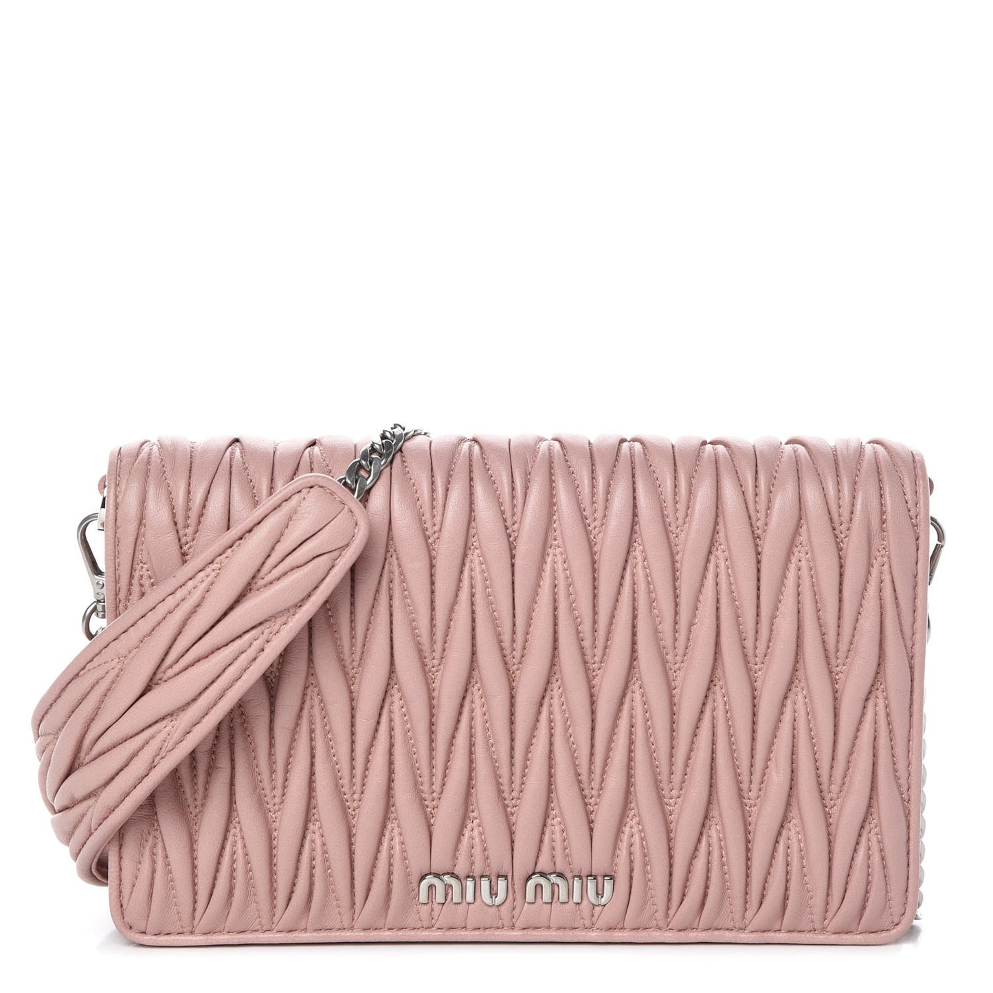 Nappa Matelasse Crossbody Orchidea