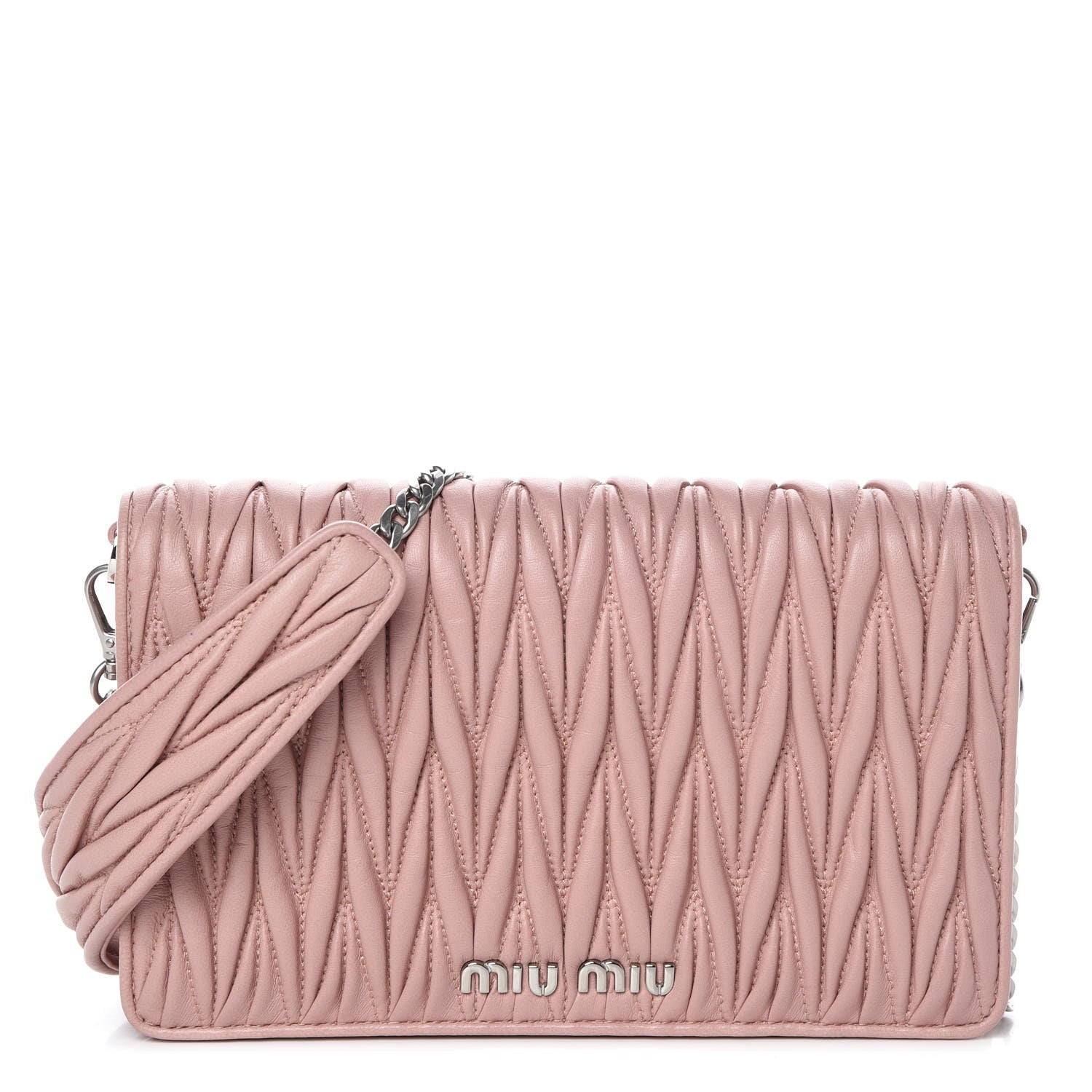 Miu Miu Nappa Matelasse Crossbody Orchidea 1 of 11