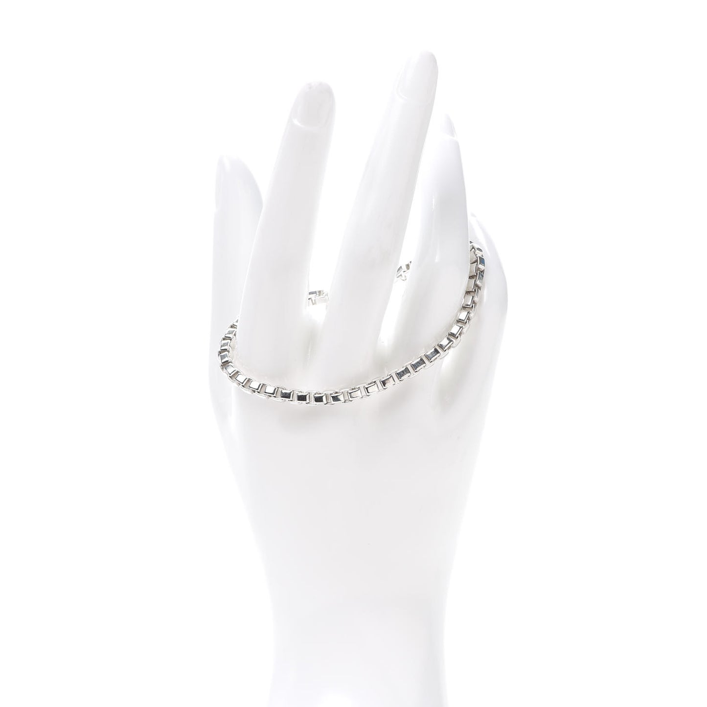 Sterling Silver 4mm Venetian Link Bracelet