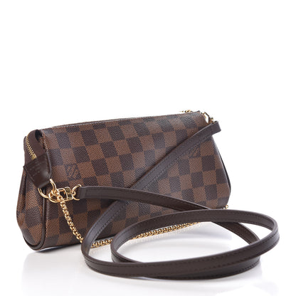 Louis Vuitton Damier Ebene Eva Clutch 3 of 11