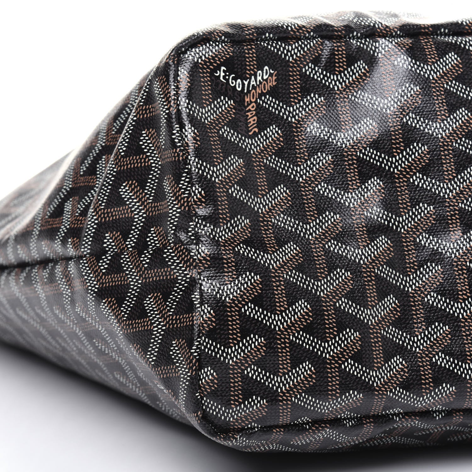Goyard Goyardine Saint Louis PM Black Gold 8 of 9