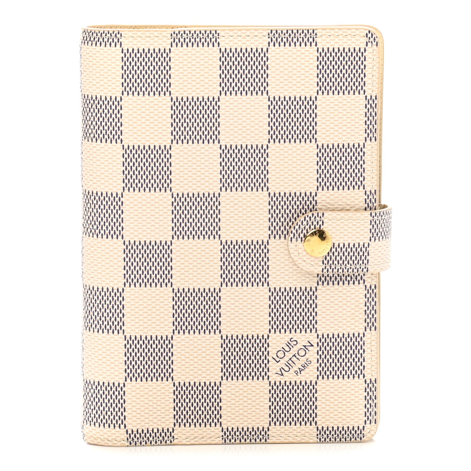 Louis Vuitton Damier Azur Small Ring Agenda Cover 1 of 8