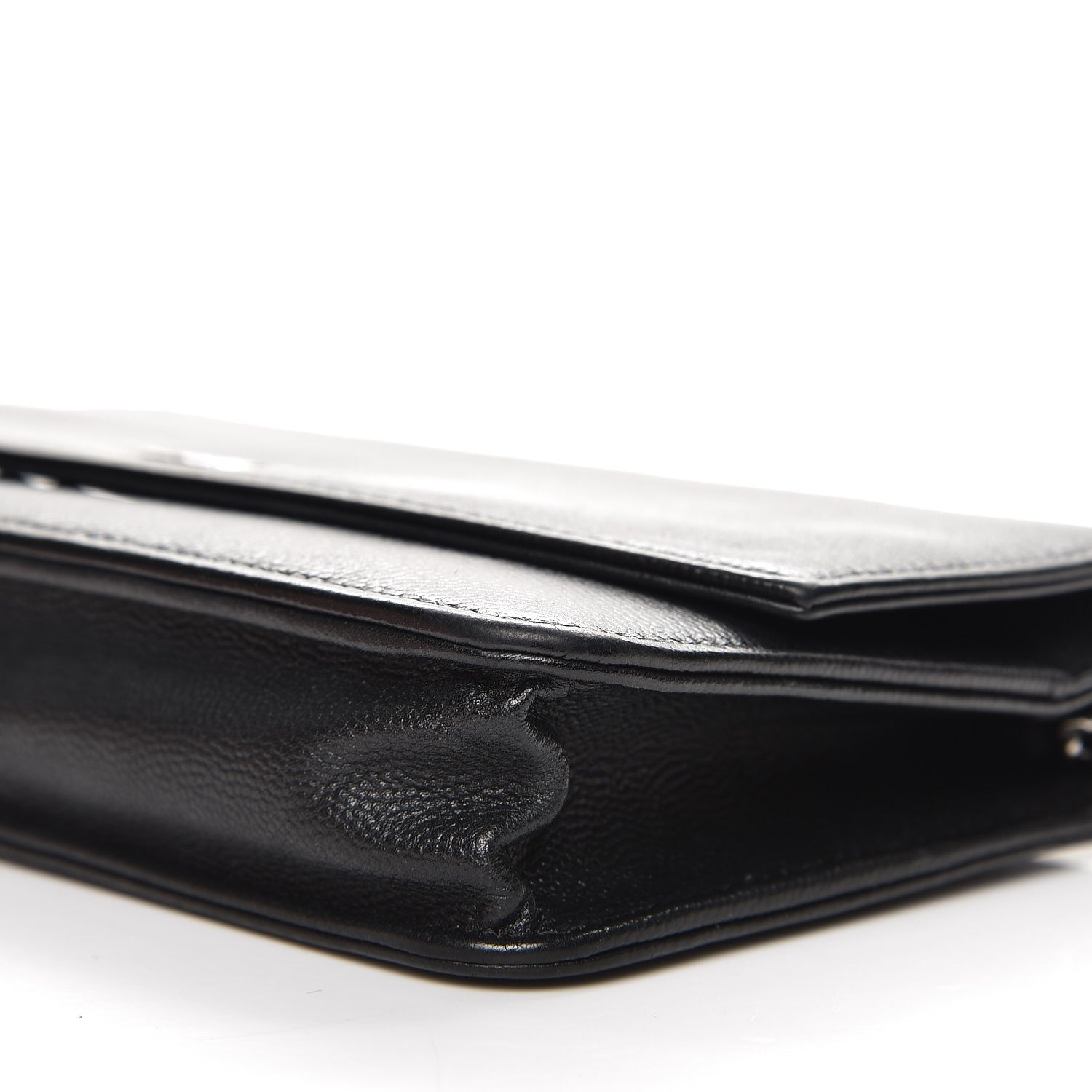 Chanel Caviar Sevruga Wallet On Chain WOC Black 11 of 12