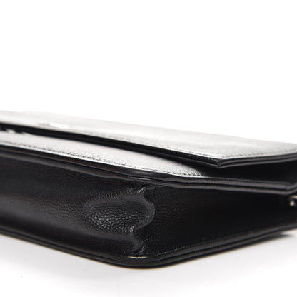 Chanel Caviar Sevruga Wallet On Chain WOC Black 11 of 12