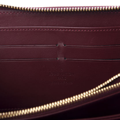 Louis Vuitton Vernis Zippy Wallet Rouge Fauviste 6 of 8