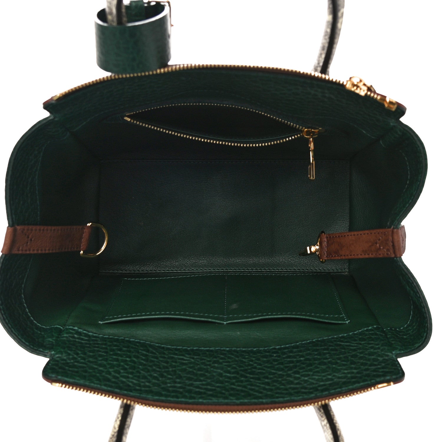 Louis Vuitton Ostrich Lizard Majestueux Shoulder Bag Vert 5 of 10