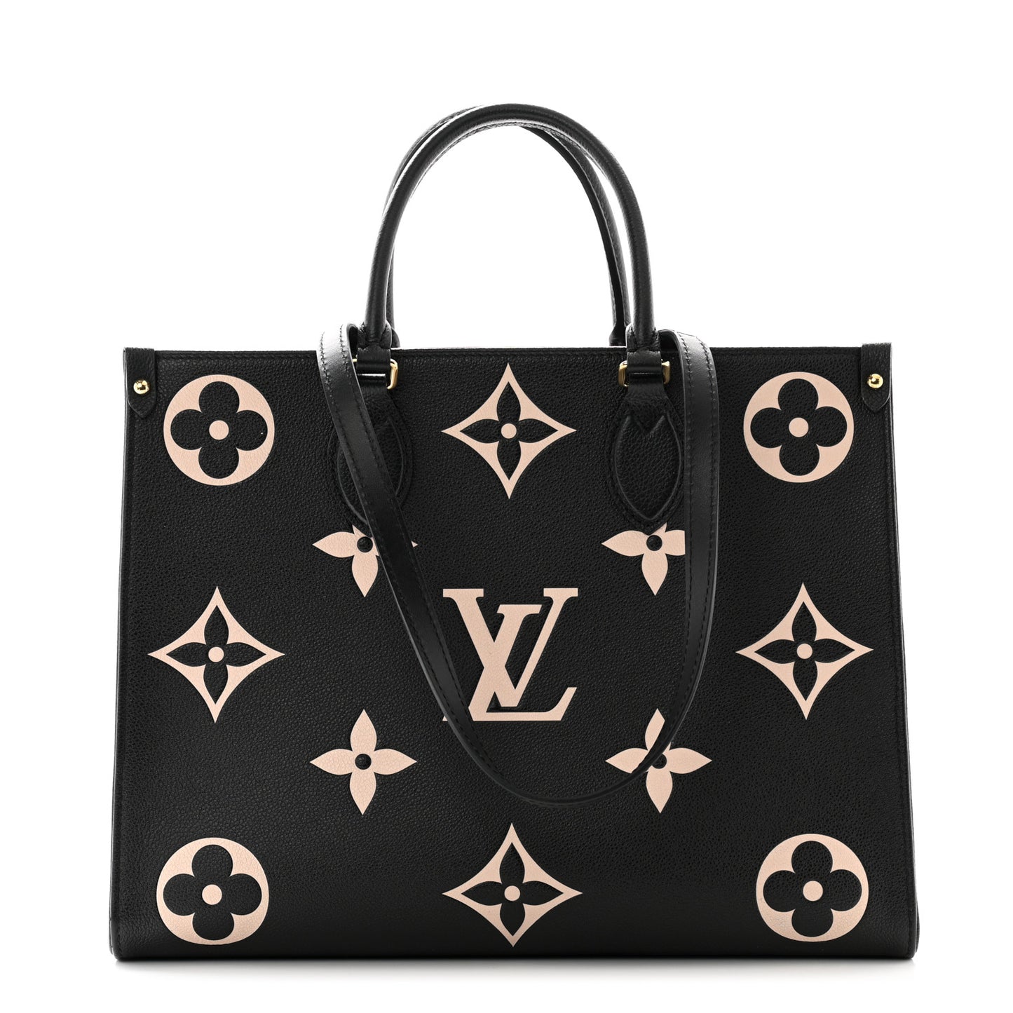 Empreinte Monogram Giant Onthego MM Black Beige