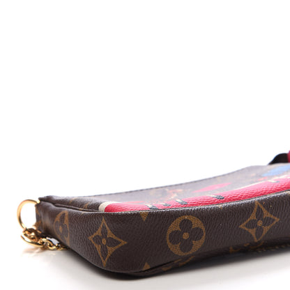 Louis Vuitton Monogram 2017 Christmas Animation Mini Pochette Accessories 6 of 10