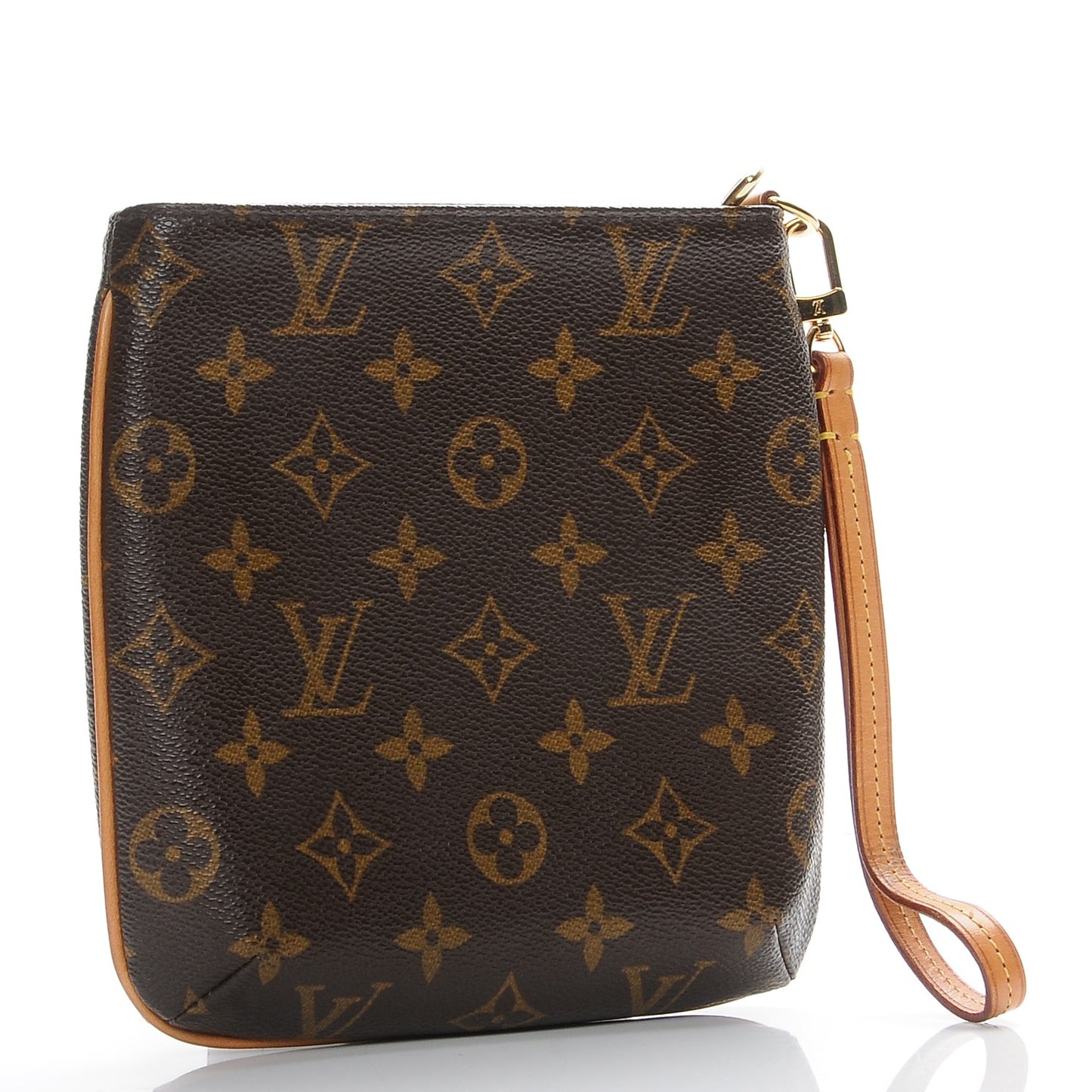 Monogram Partition Wristlet