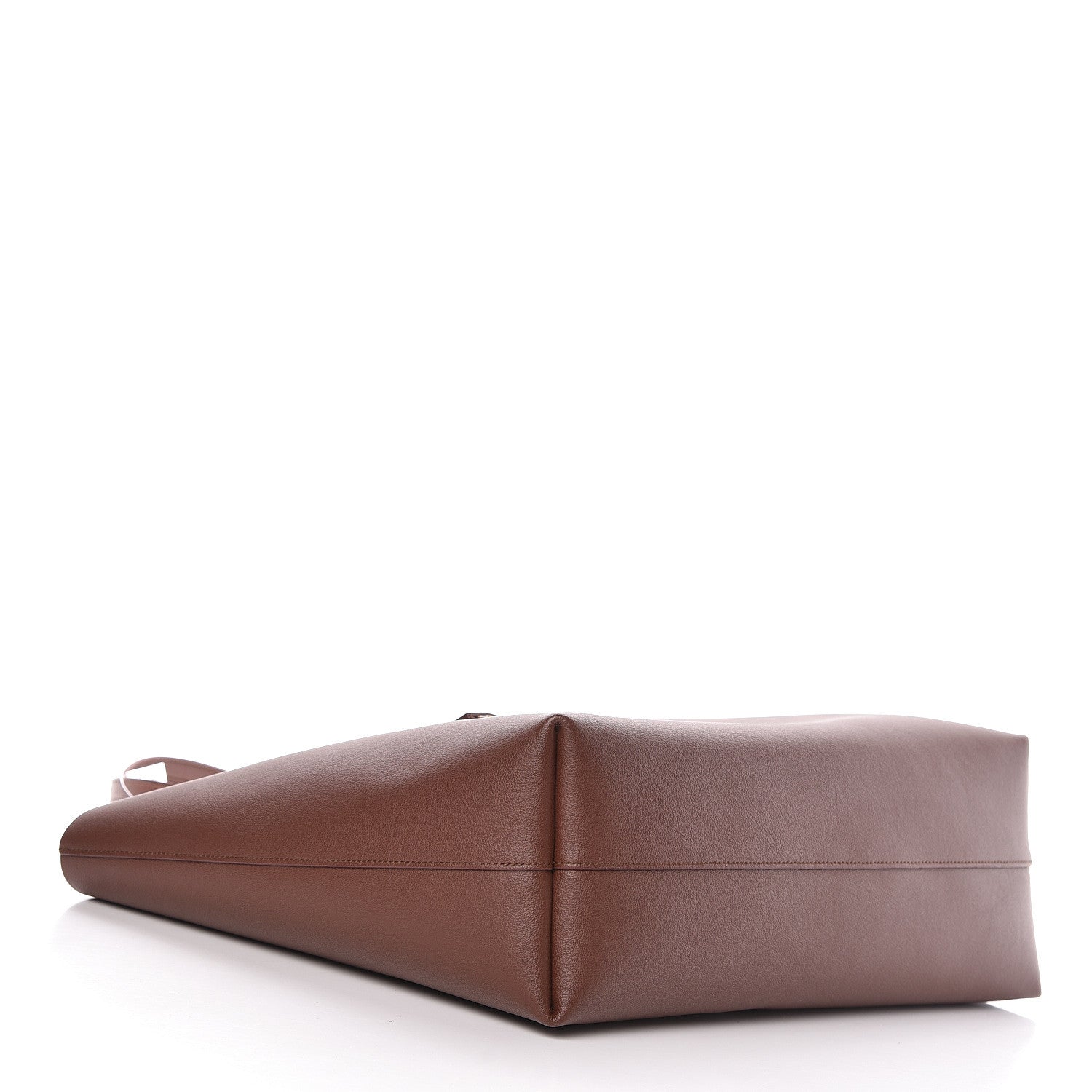 Saint Laurent Calfskin Large Shopping Tote Old Brandy 5 of 11