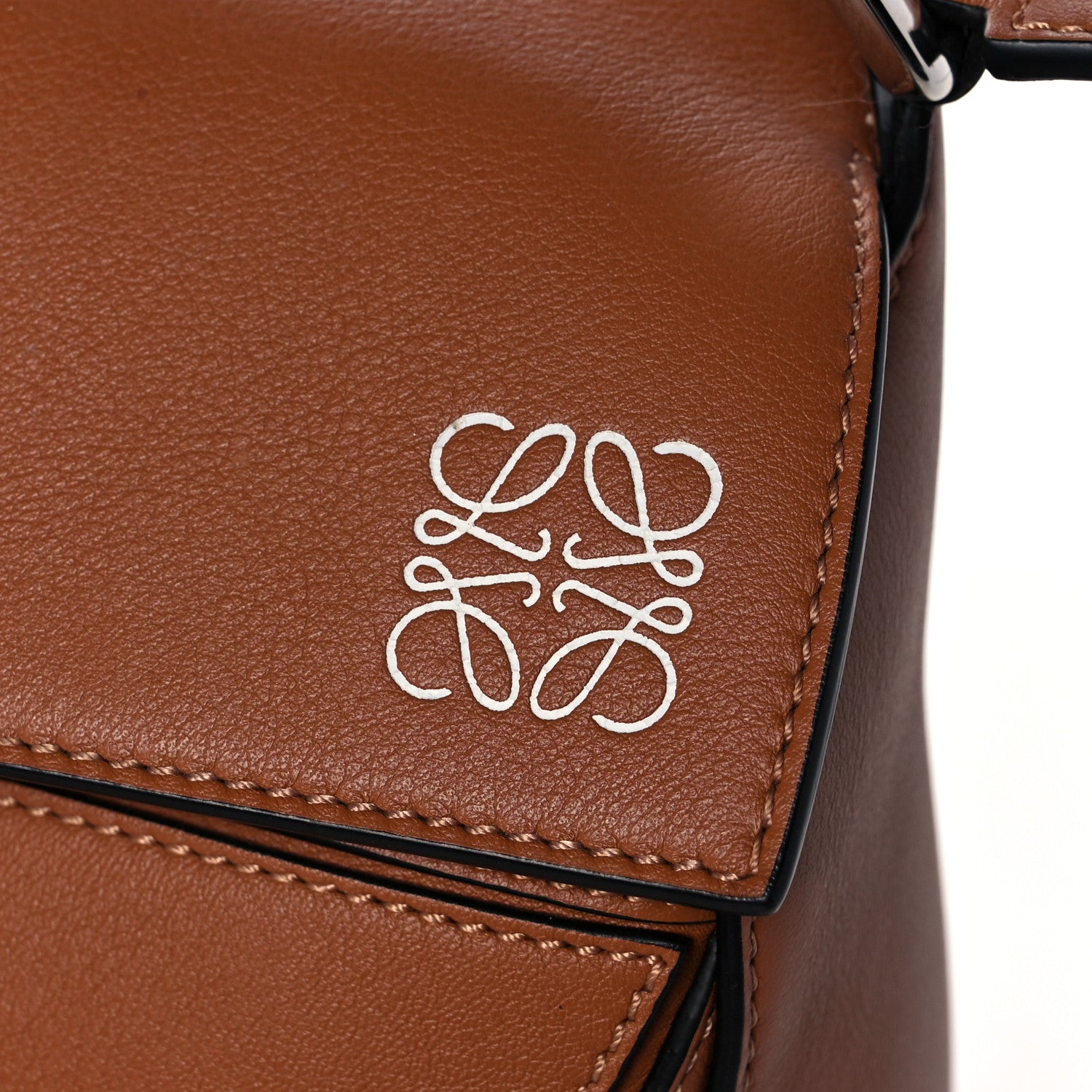 Loewe Calfskin Medium Puzzle Bag Tan 7 of 11