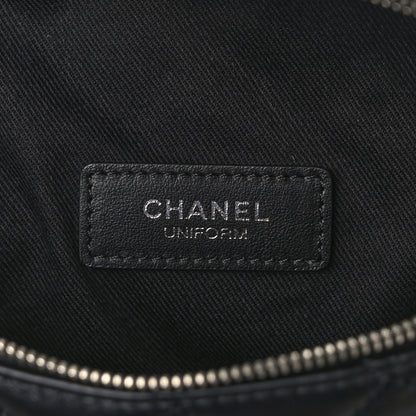 Chanel Calfskin Quilted Waist Belt Bag Black 6 of 11